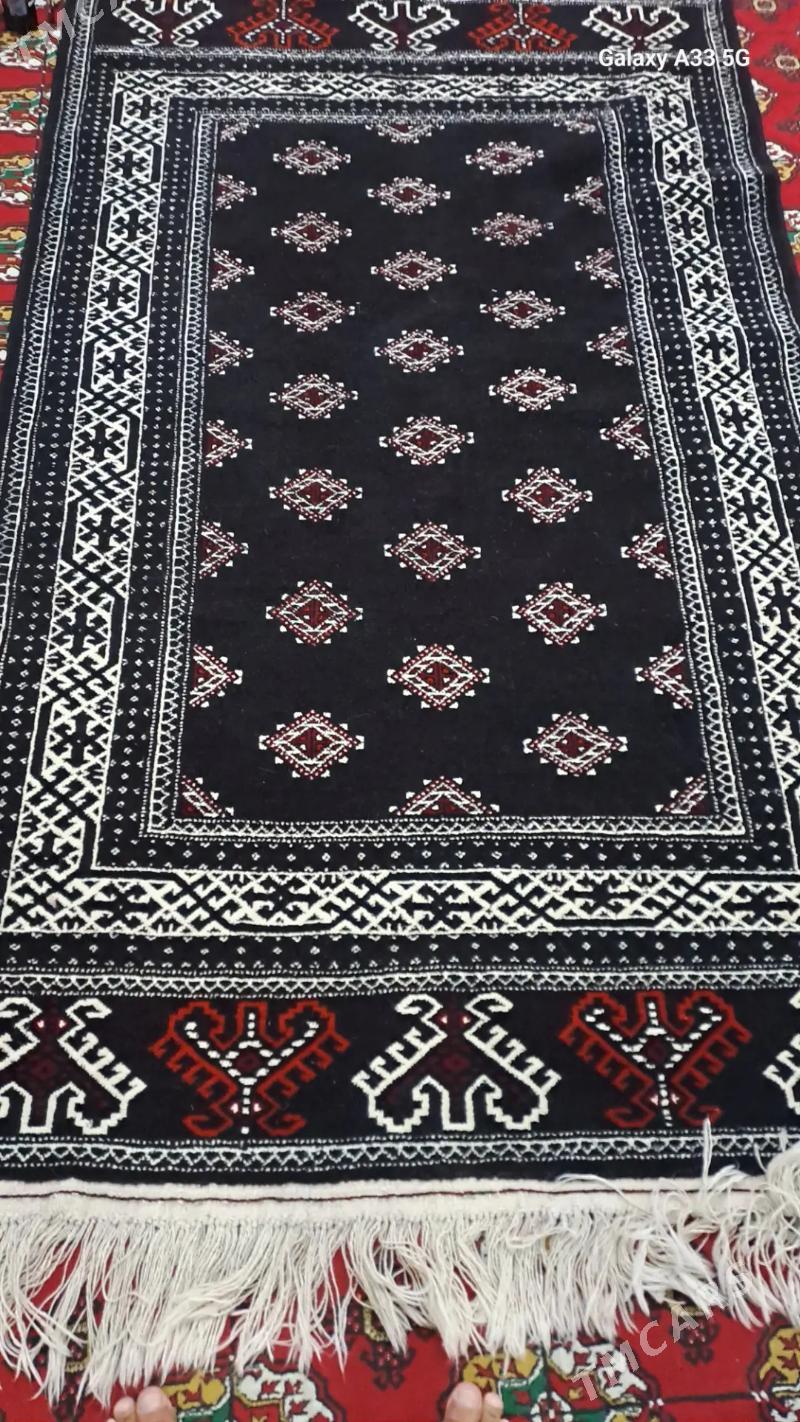 Yomut gara haly - Aşgabat - img 3