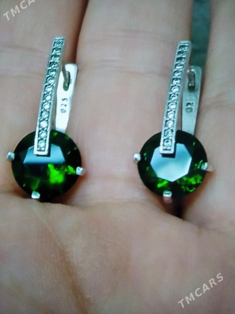 Yuzik syrga kumus kamplekt - Ашхабад - img 1