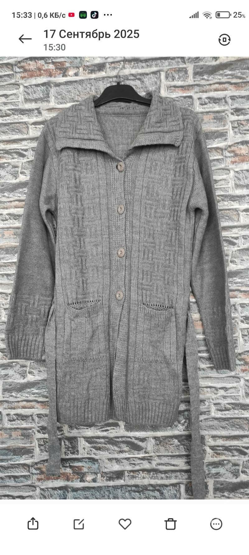 Кофты тёплые , турецкие - 4 мкр - img 5