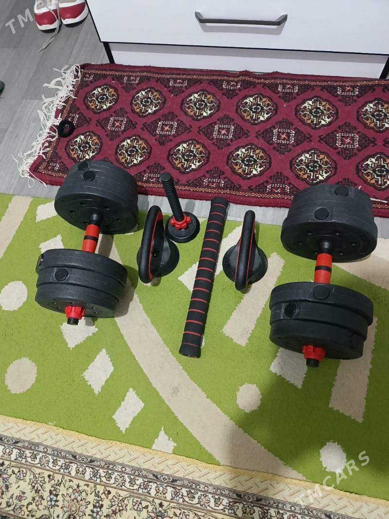 gantel 20 kg 3 w 1 - Aşgabat - img 2