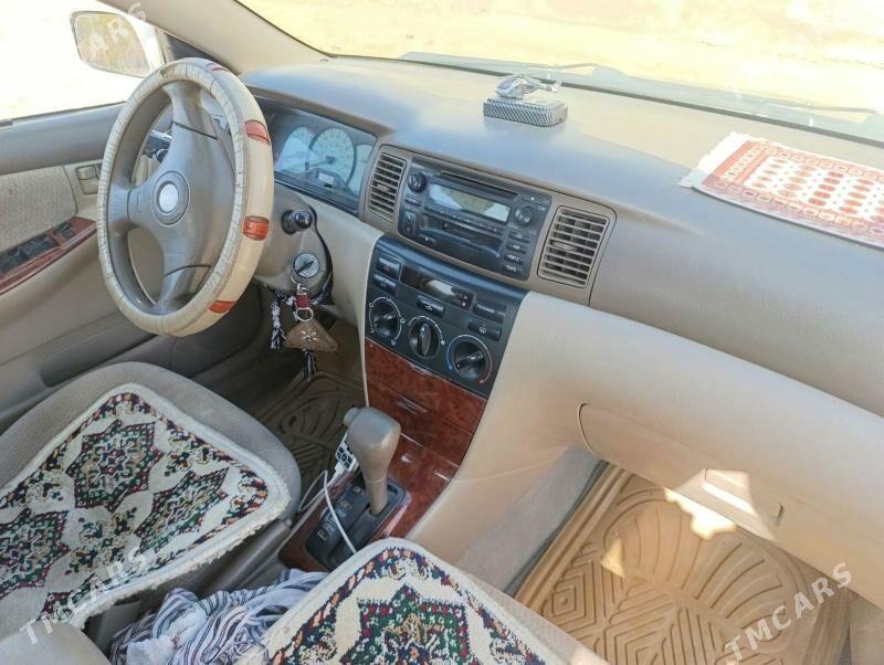 Toyota Corolla 2003 - 115 000 TMT - Saýat - img 5