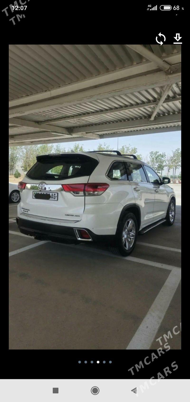 Toyota Highlander 2019 - 430 000 TMT - Ашхабад - img 3