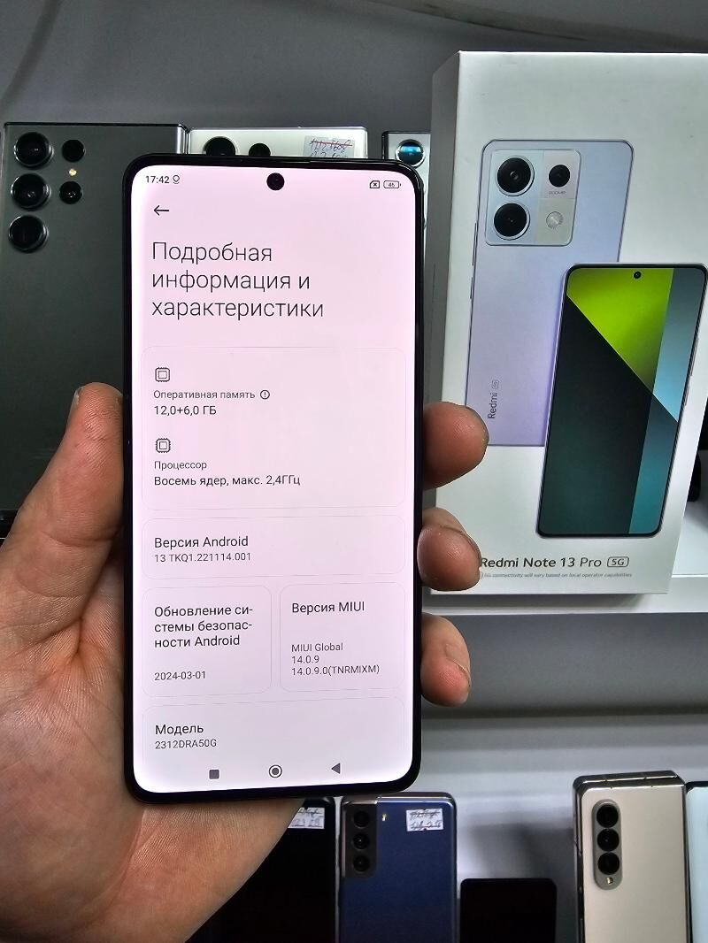 NOTE 13PRO 5G 18/512 GB GLOBAL - Garaşsyzlygyň 15 ýyllygy Söwda Merkezi - img 9
