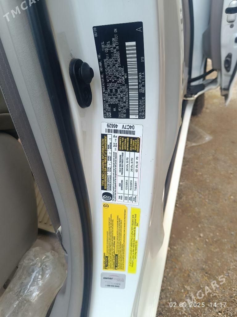 Toyota Sienna 2009 - 305 000 TMT - Туркменбаши - img 5