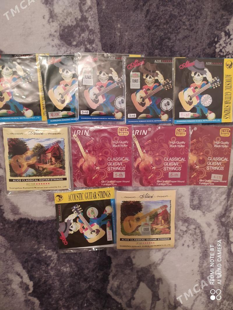 gitara kiriş paçk žilka demir - Туркменгала - img 3