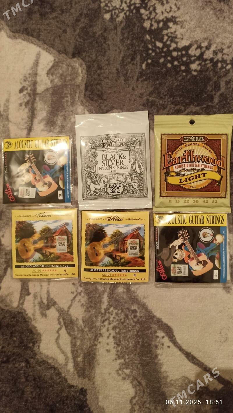 gitara kiriş paçk žilka demir - Туркменгала - img 1