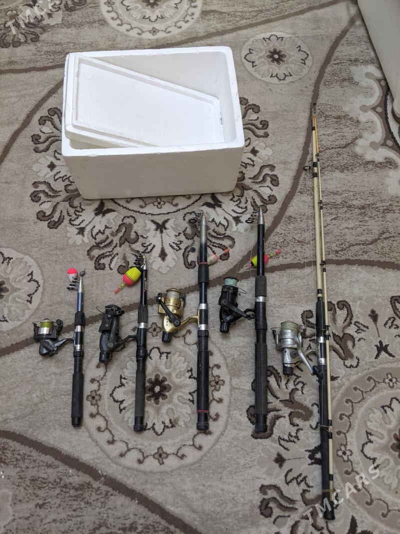 Удочки 5 шт - Ашхабад - img 2