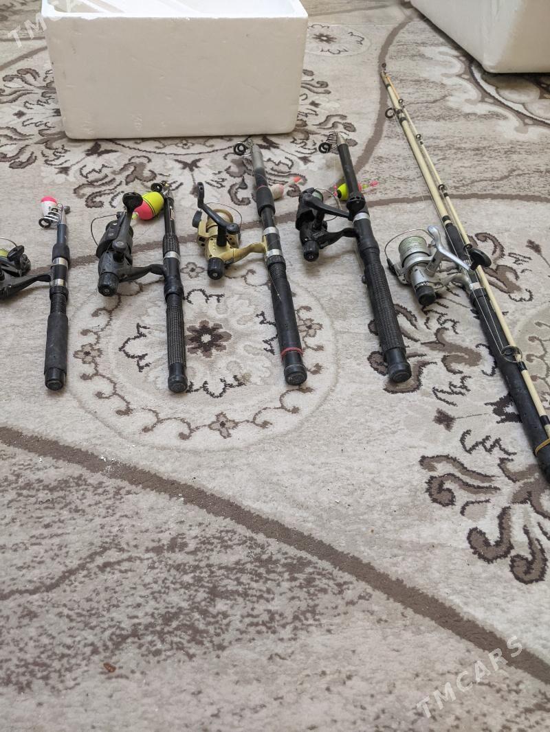 Удочки 5 шт - Ашхабад - img 1