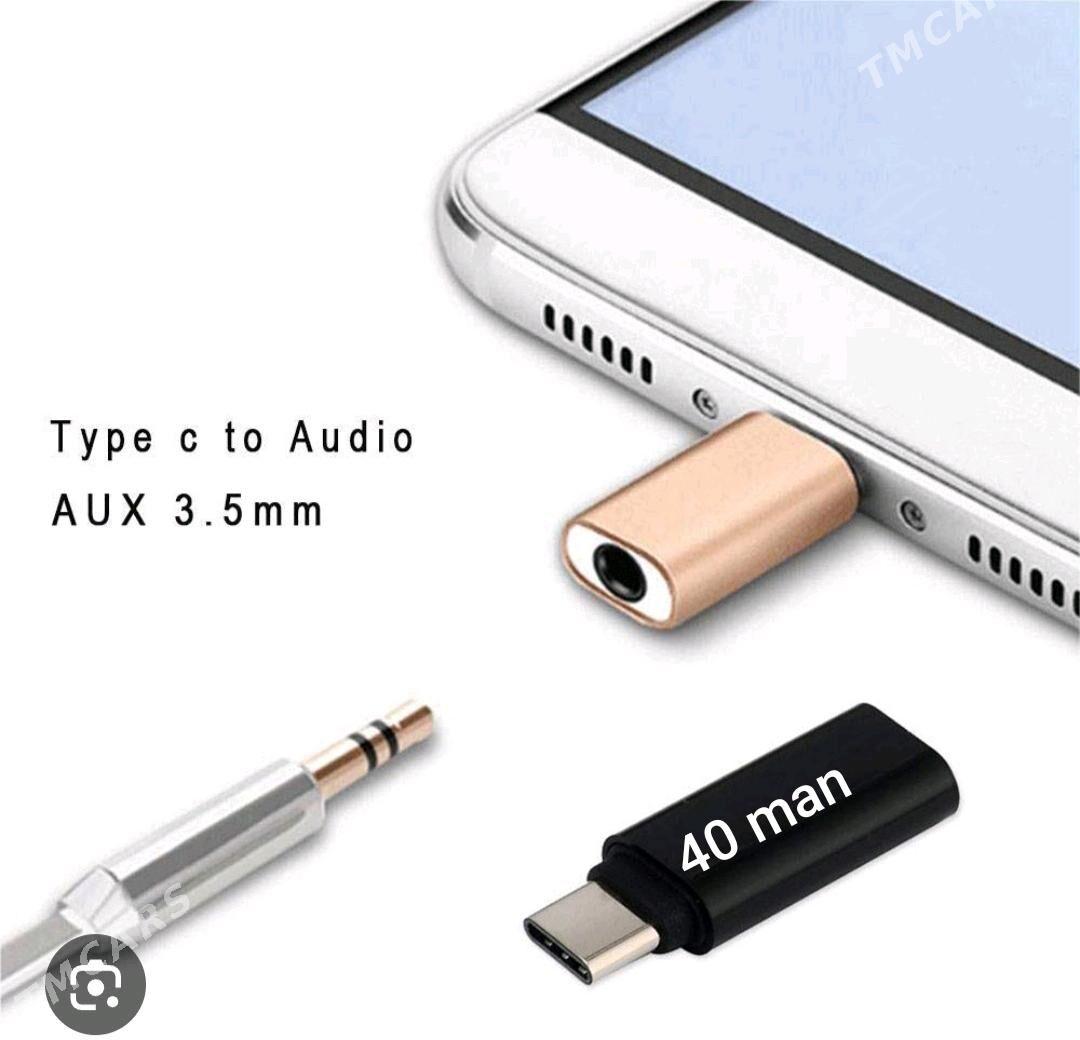 AUX TYPE.C ADAPTER - Ашхабад - img 2