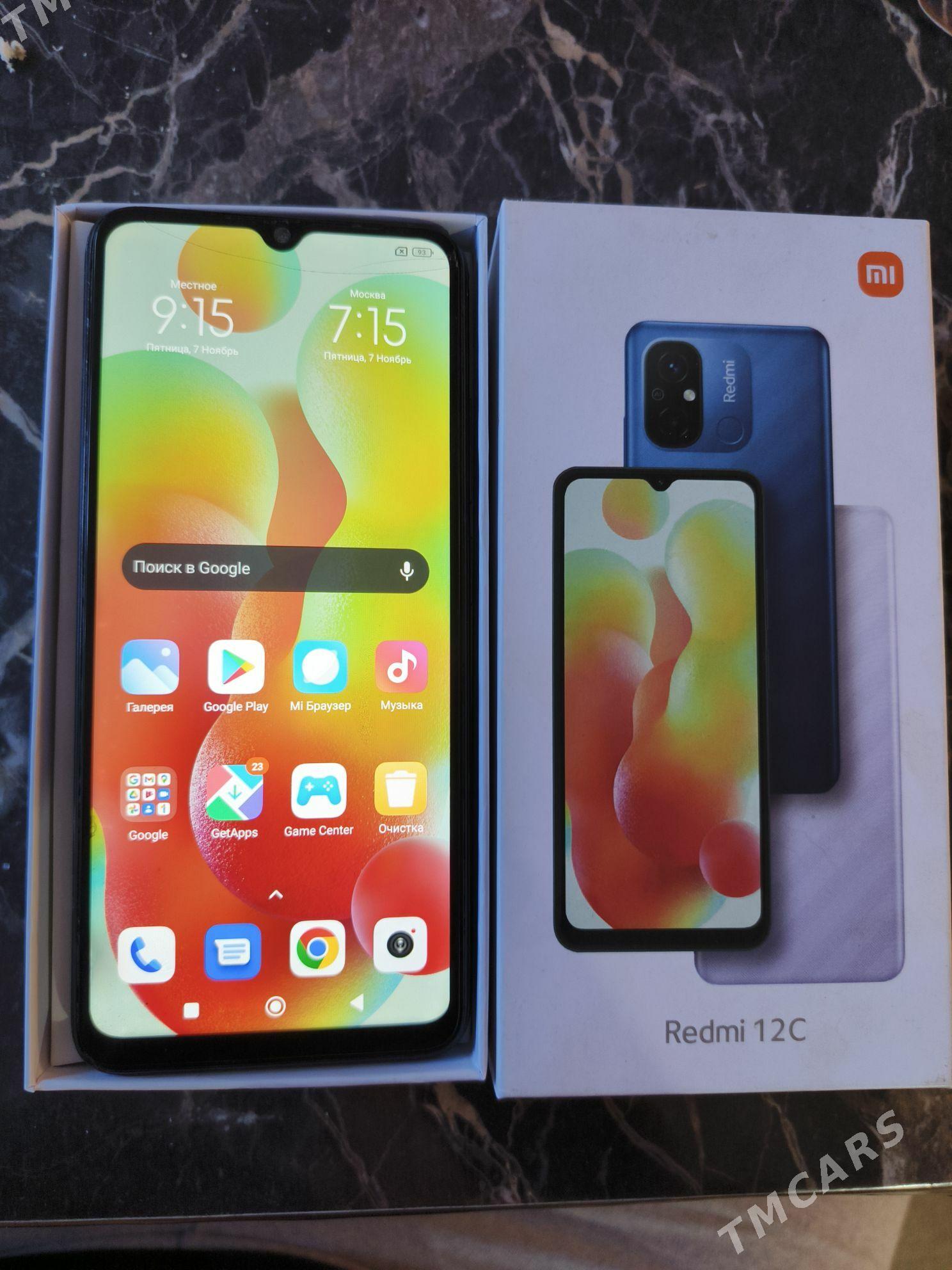 Redmi 12c___/128gb - Туркменабат - img 1