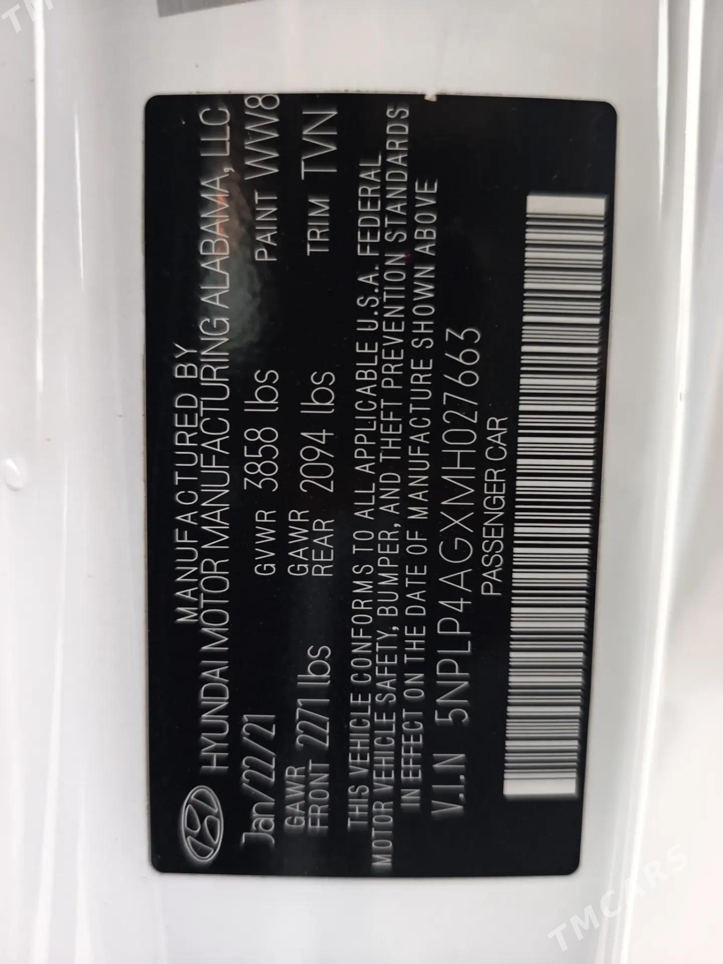 Hyundai Elantra 2022 - 265 000 TMT - Ашхабад - img 10