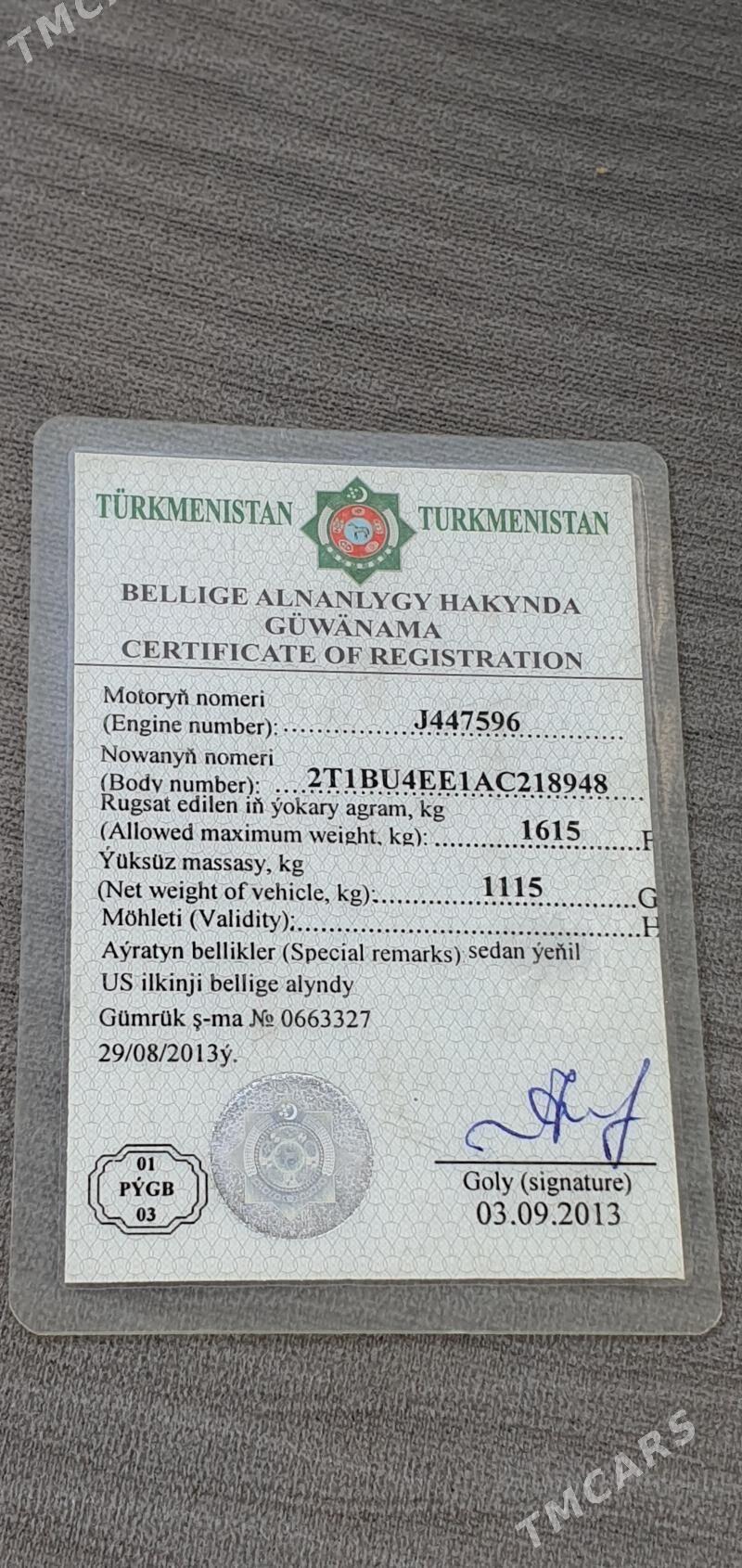 Toyota Corolla 2009 - 145 000 TMT - Aşgabat - img 10