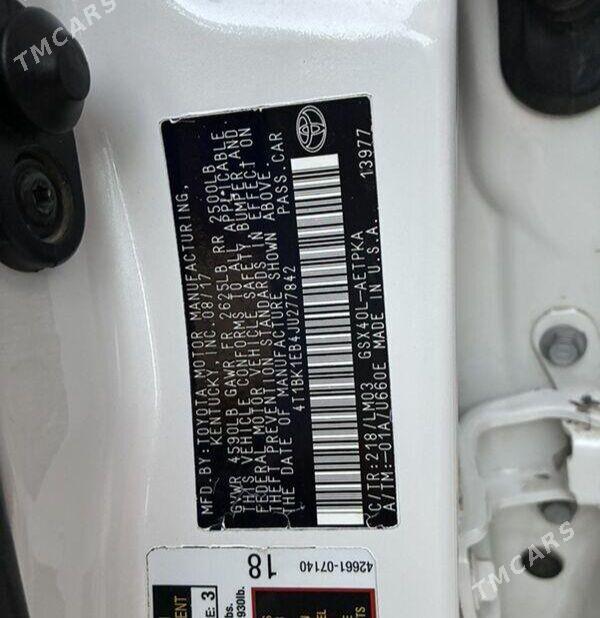 Toyota Avalon 2018 - 425 000 TMT - Mary - img 7