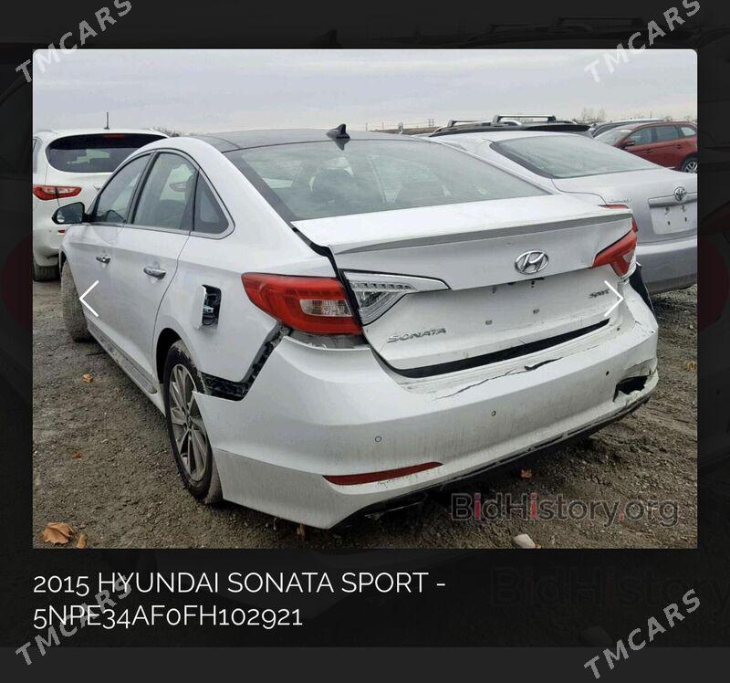 Hyundai Sonata 2015 - 235 000 TMT - Ашхабад - img 6
