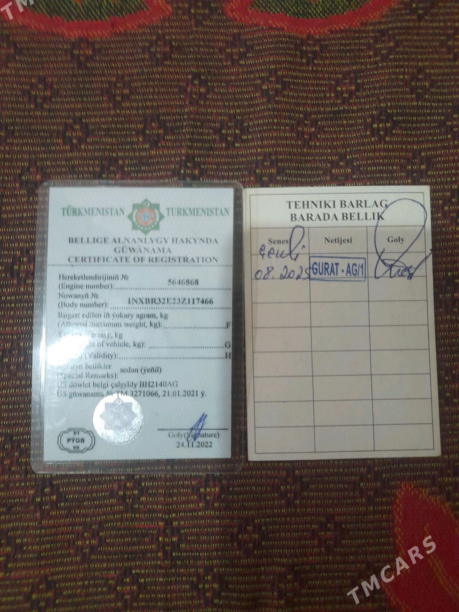 Toyota Corolla 2003 - 115 000 TMT - Aşgabat - img 6