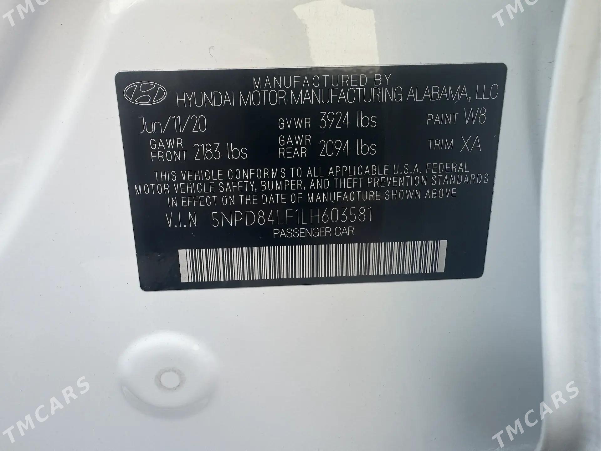 Hyundai Elantra 2020 - 250 000 TMT - Мары - img 9