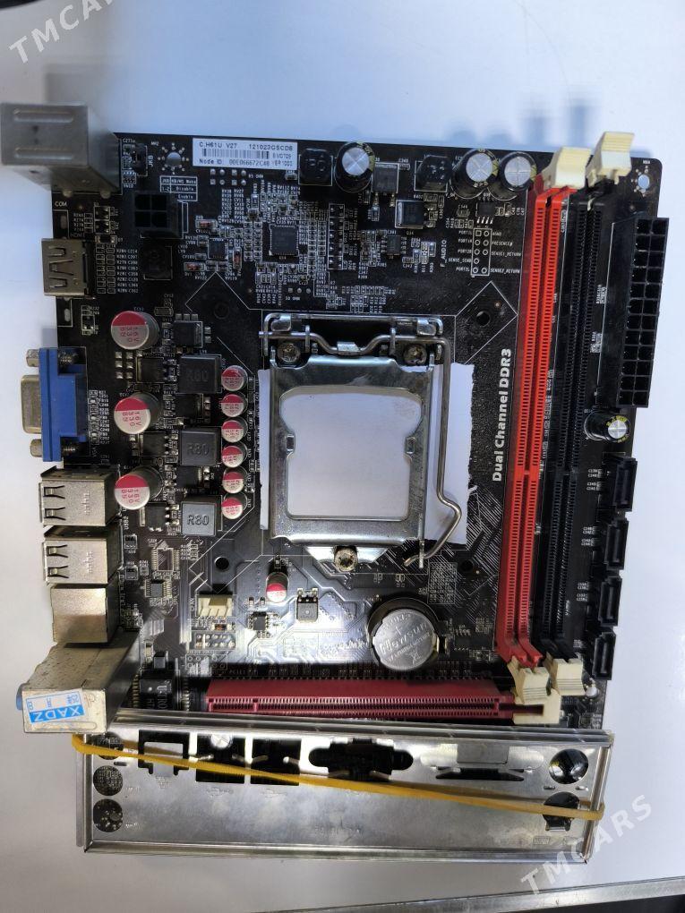 1155 sokket H61 plata - Ашхабад - img 3