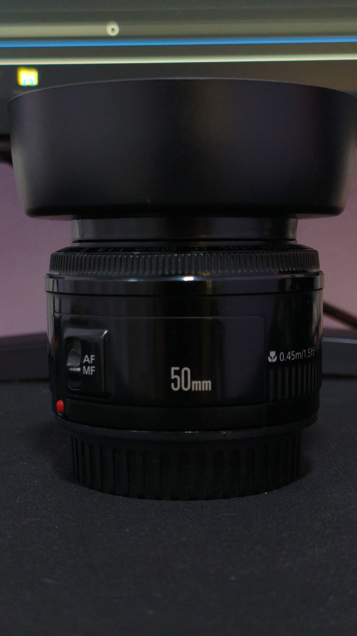 Canon 50mm II Lens (Obyektiw) - Балканабат - img 2