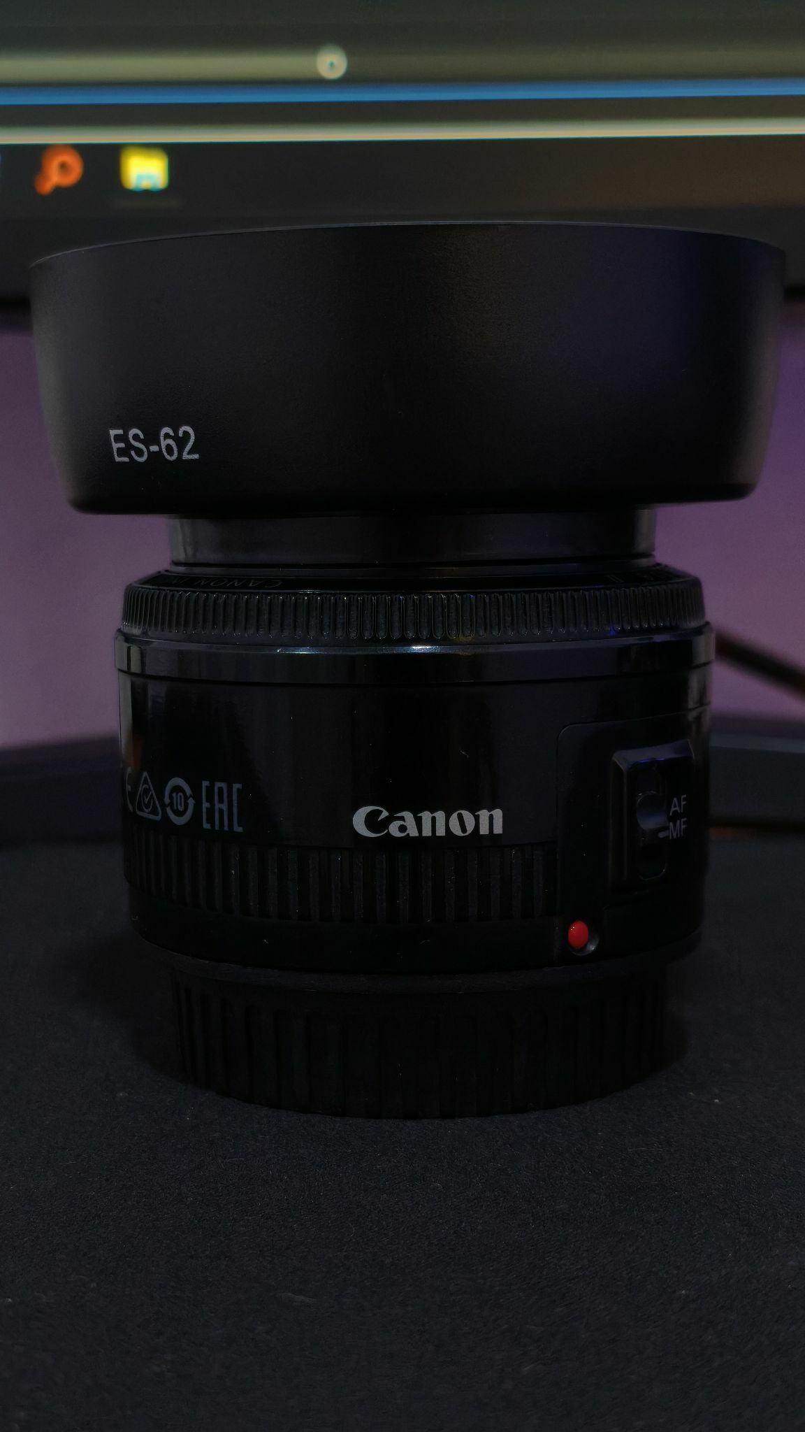 Canon 50mm II Lens (Obyektiw) - Балканабат - img 1