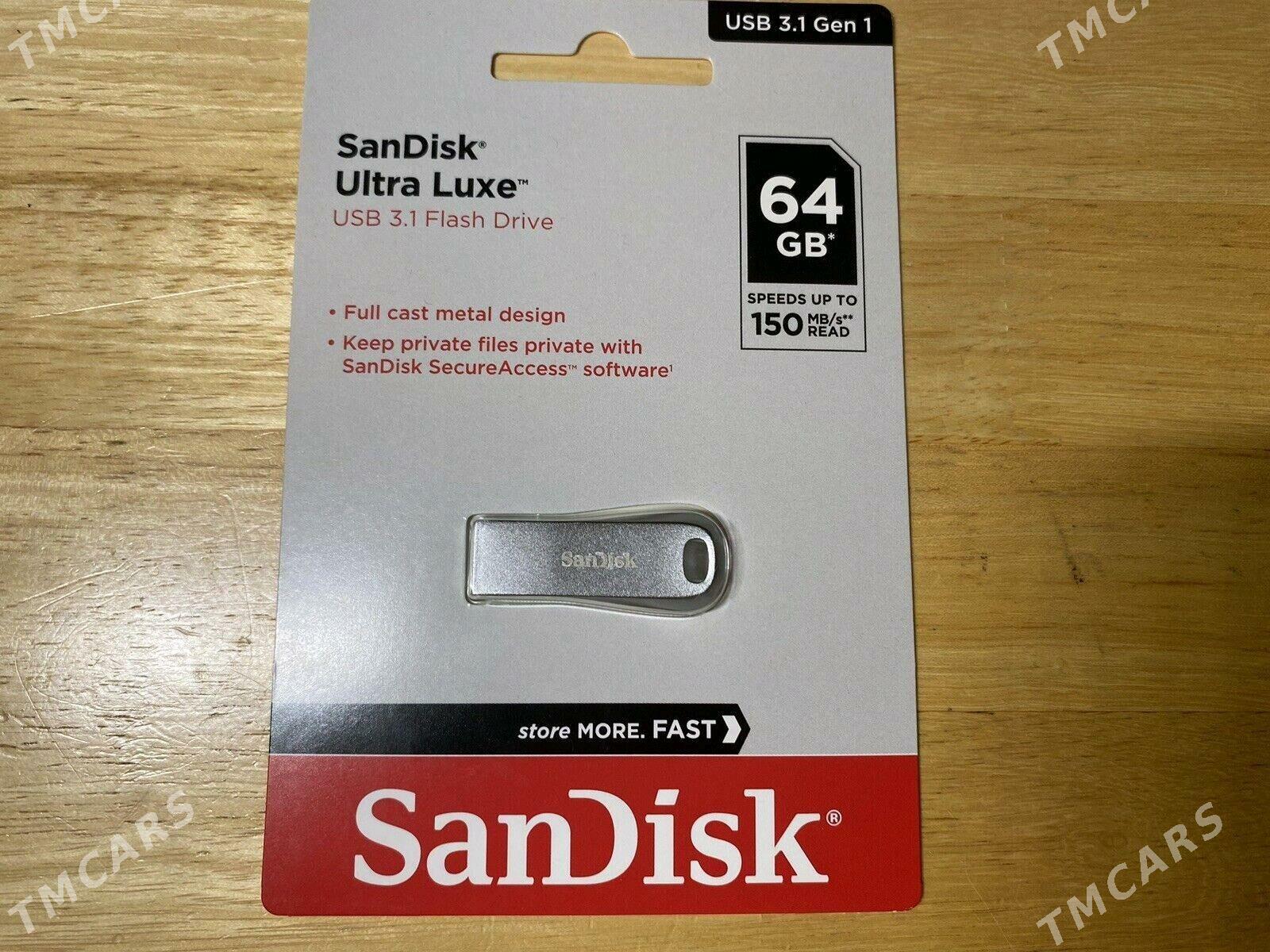 SANDISK  FLEŞKA  64gb - 30 mkr - img 2