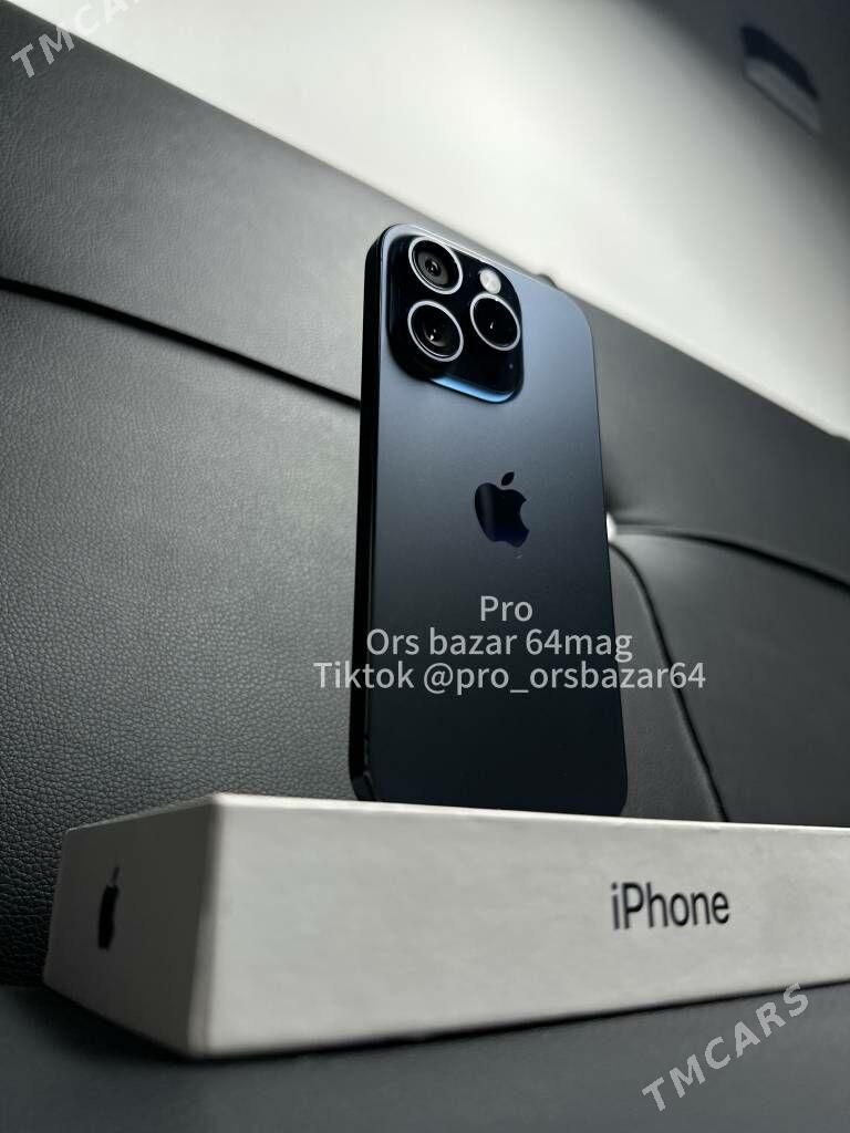 iPhone 15 Pro 1 sim 256gb - Ашхабад - img 1