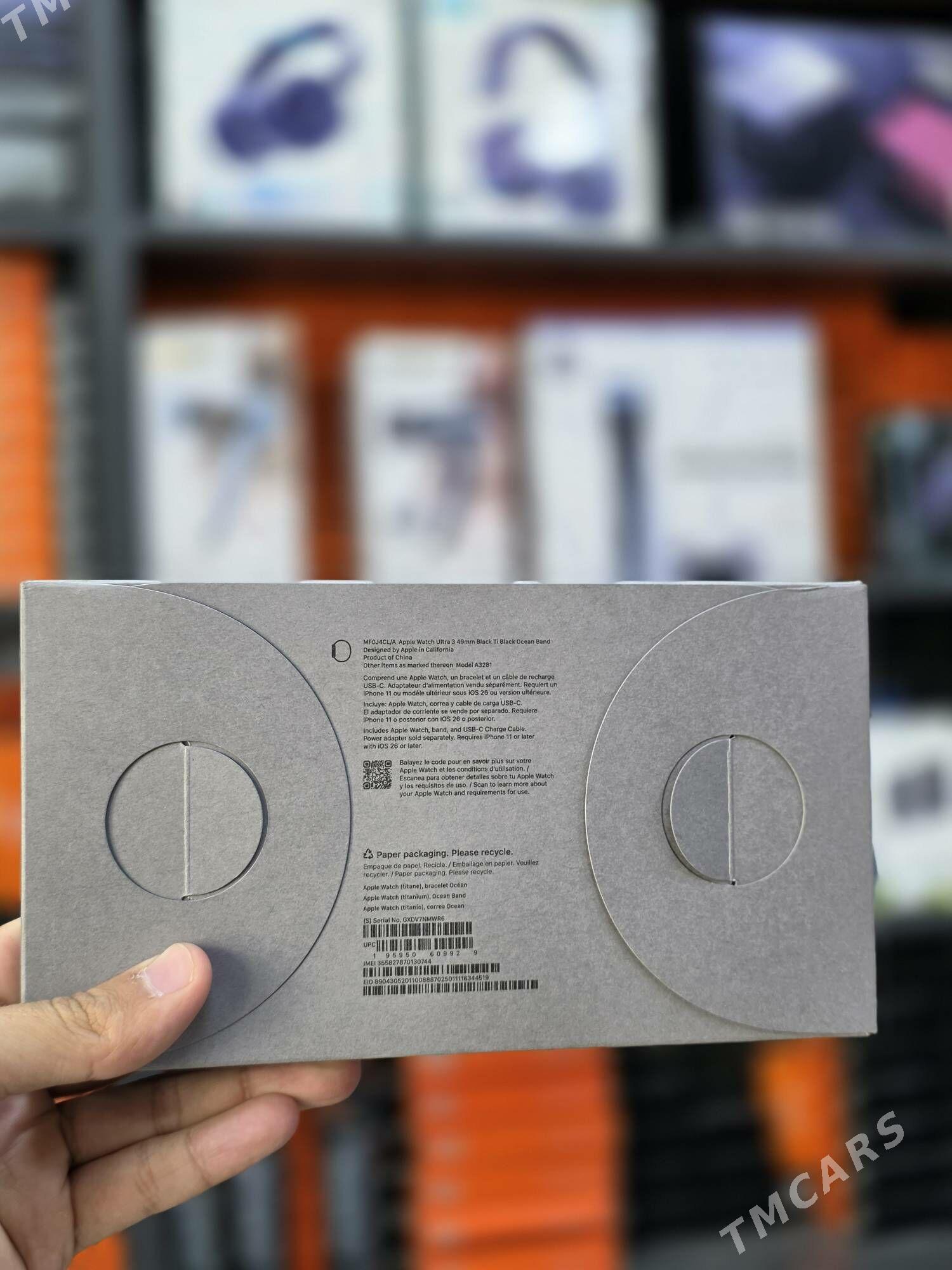 APPLE WATCH ULTRA 3 49MM BLACK - Aşgabat - img 5