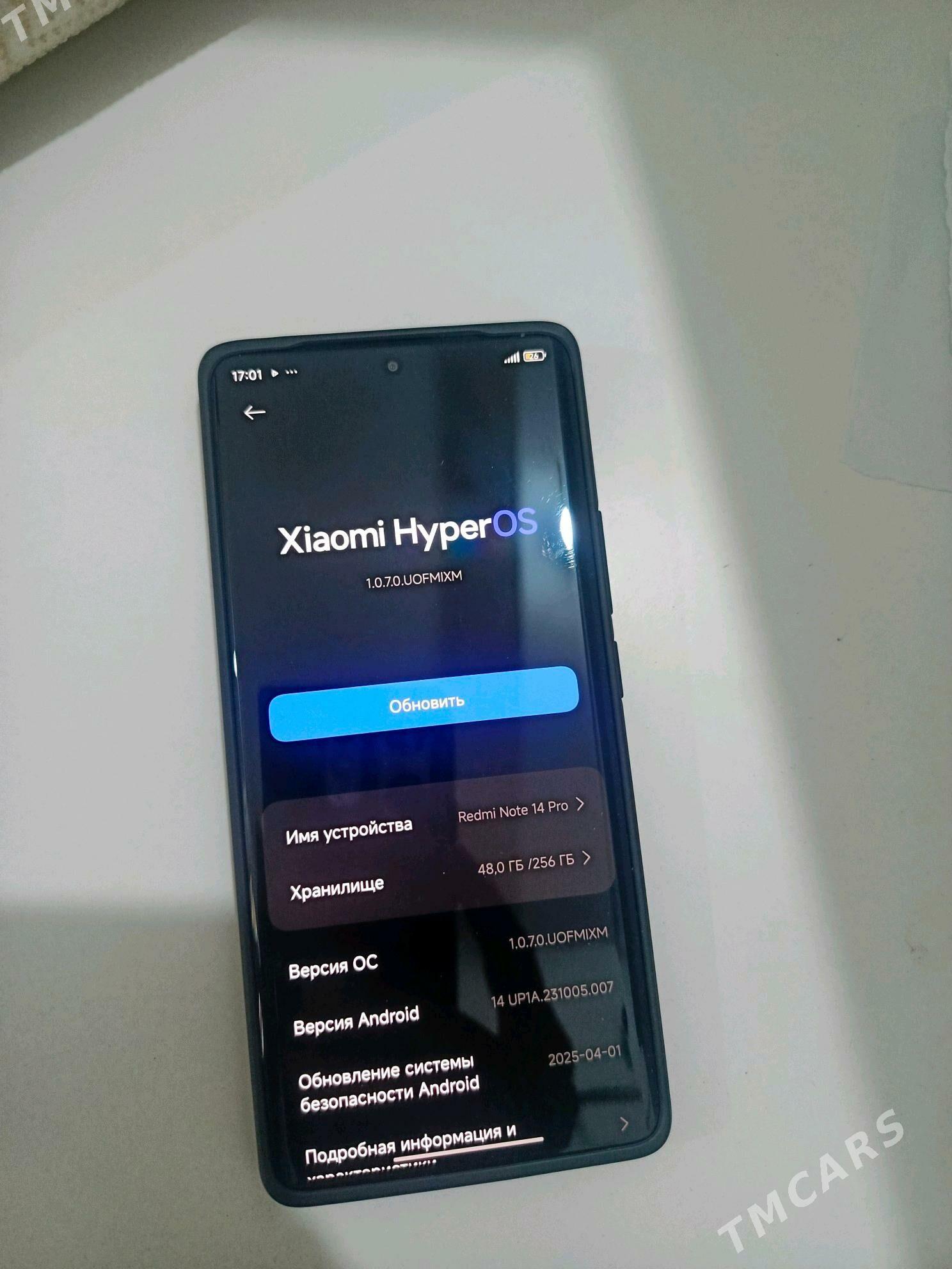 Redmi Note 14 Pro 8/256 gb - Balkanabat - img 1