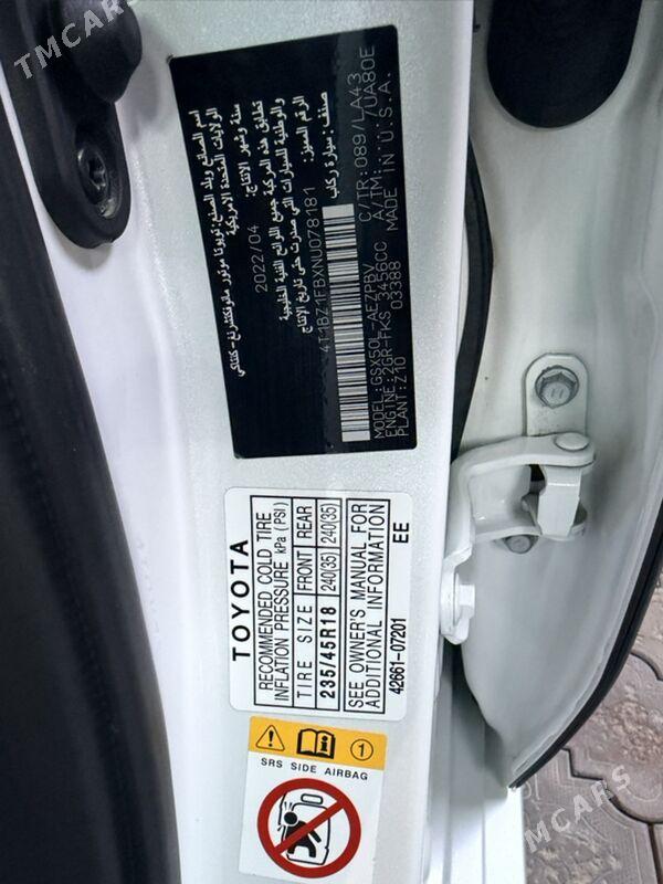 Toyota Avalon 2022 - 670 000 TMT - Aşgabat - img 3