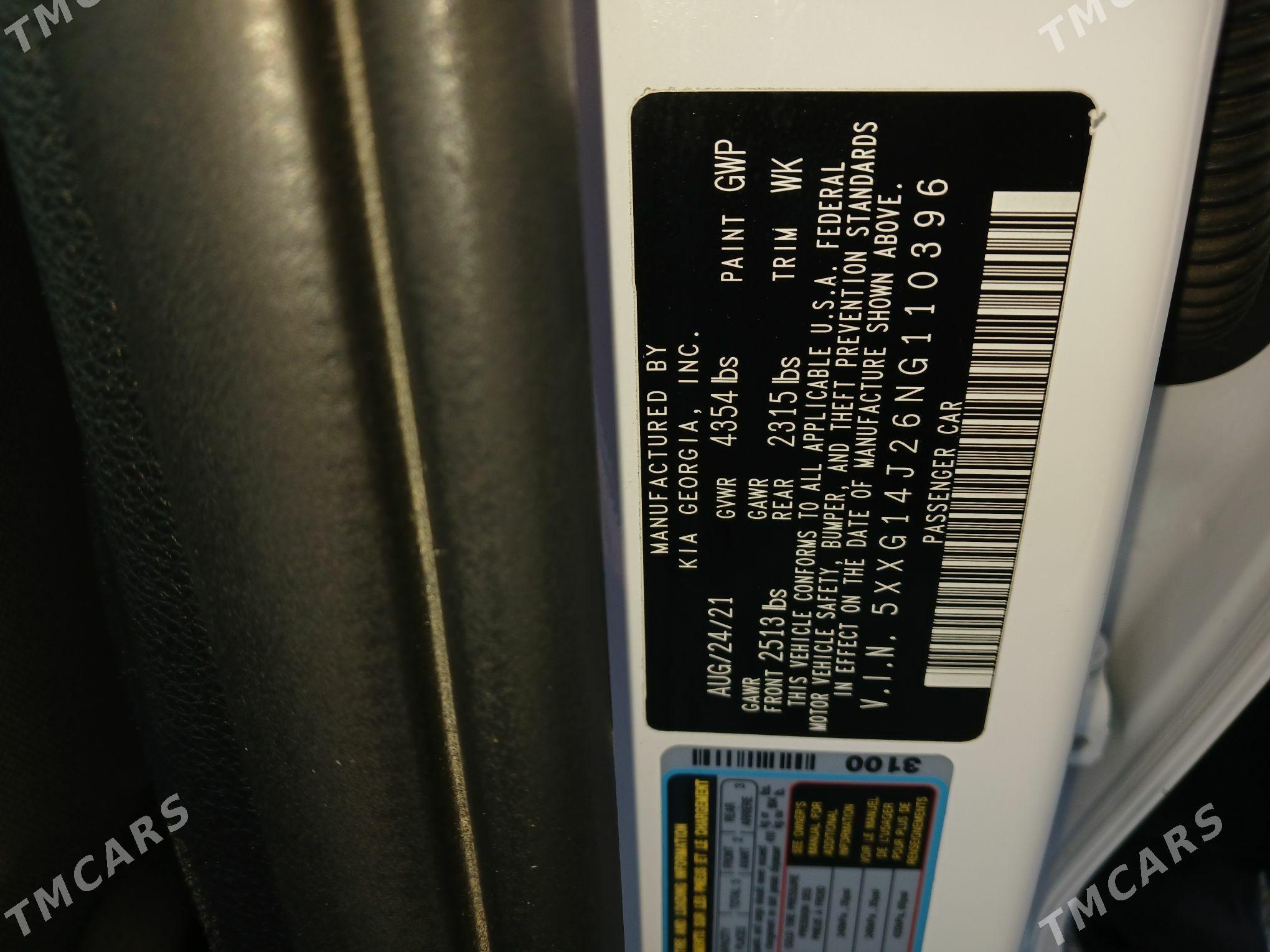 Kia K5 2021 - 255 000 TMT - Ашхабад - img 8