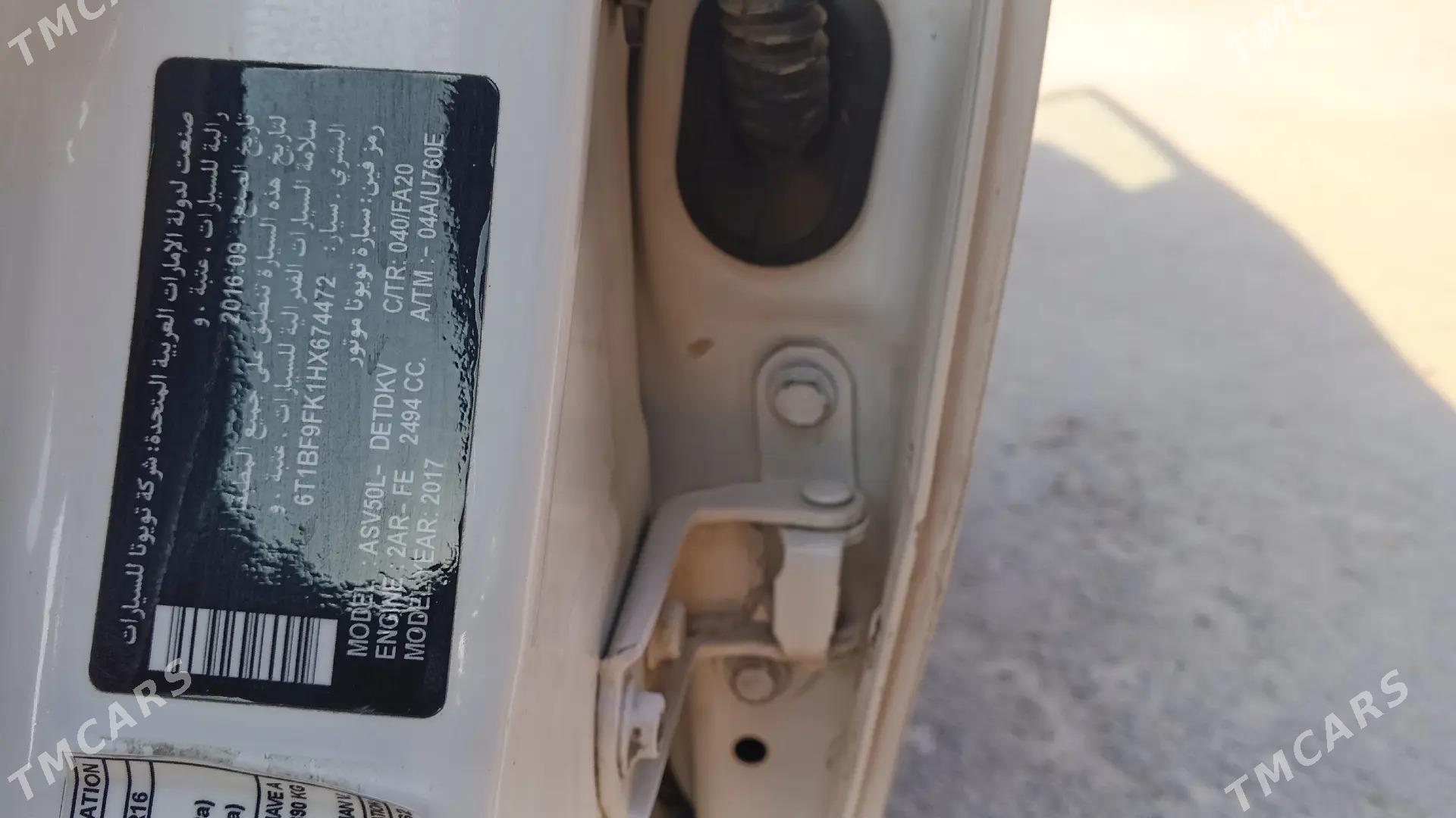 Toyota Camry 2017 - 250 000 TMT - Aşgabat - img 4