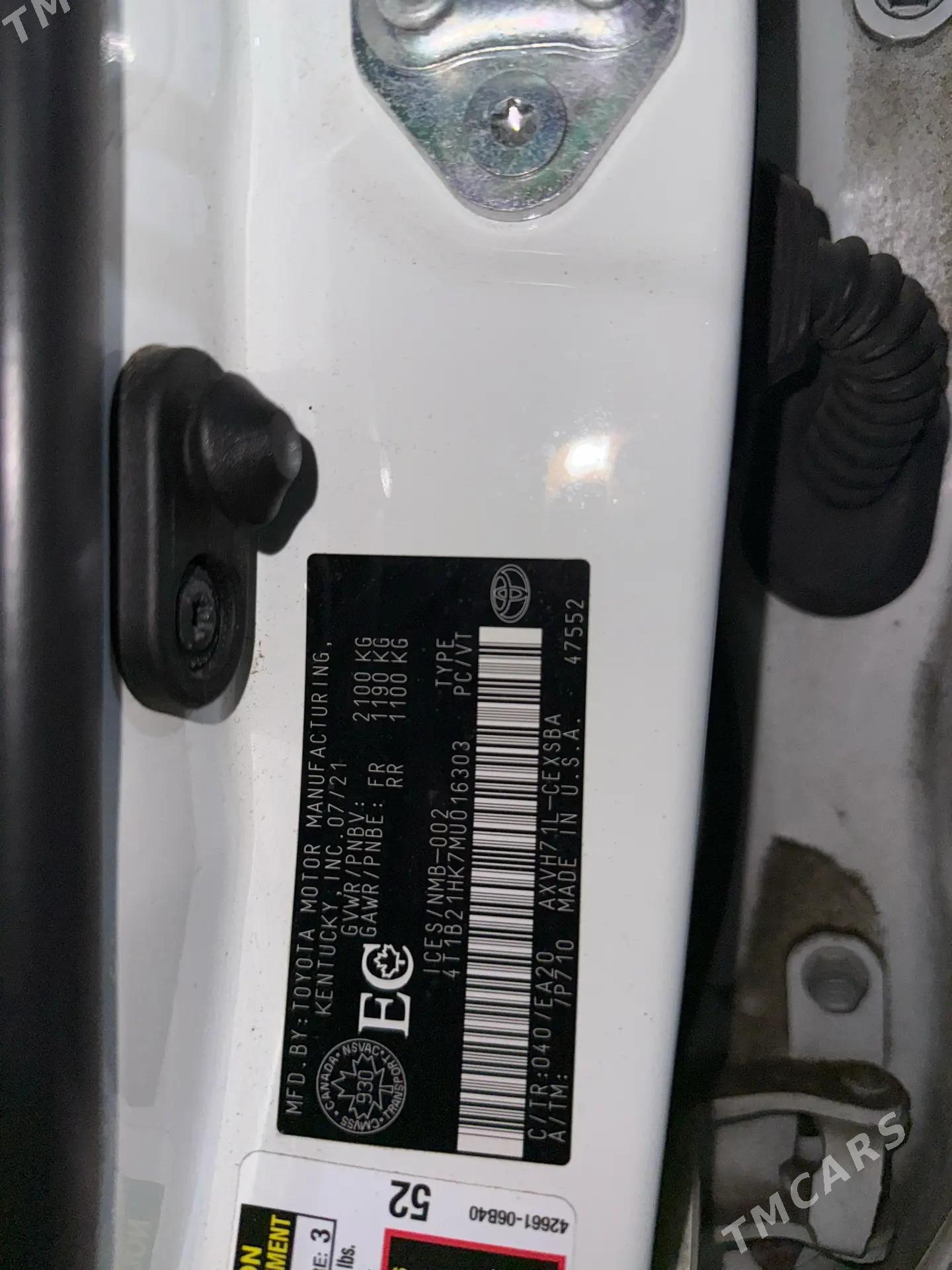 Toyota Camry 2021 - 310 000 TMT - Гызыларбат - img 6