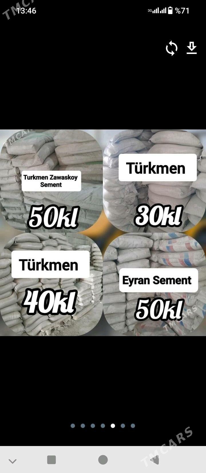 MITI SEMENT DERS GUM NALOFKA - Ашхабад - img 1