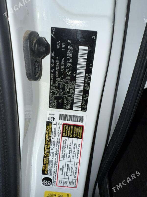 Toyota Sienna 2022 - 455 000 TMT - Aşgabat - img 9