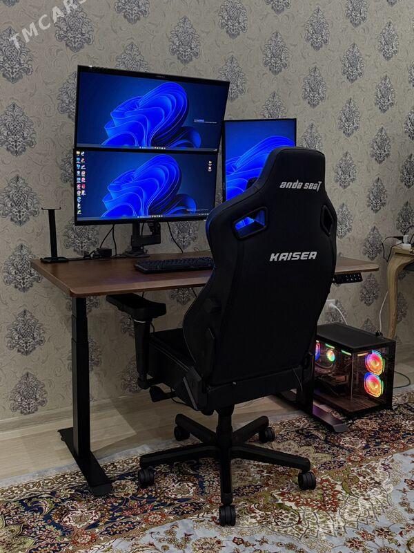 Стол,ПК,мониторы,кресло - Aşgabat - img 1