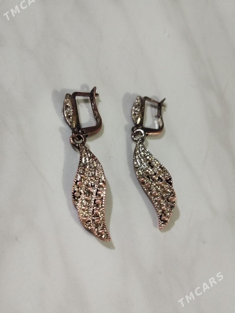 Серебряные серьги - 9 мкр - img 2