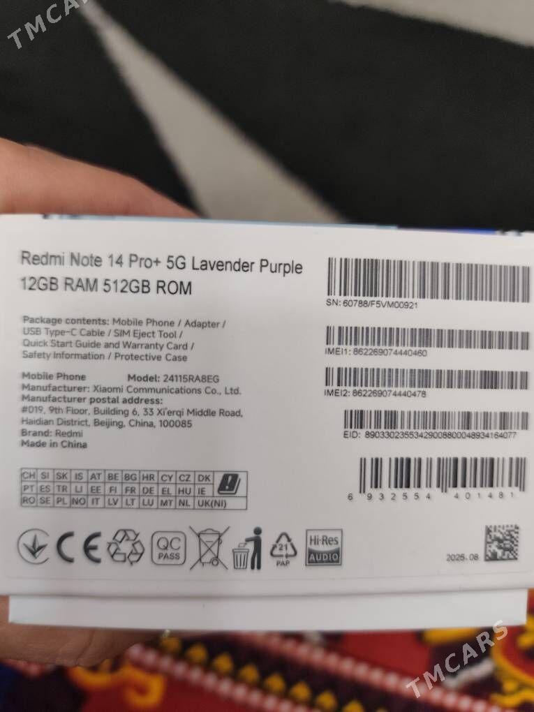 redmi not14pro plus 12/512 - Ашхабад - img 4