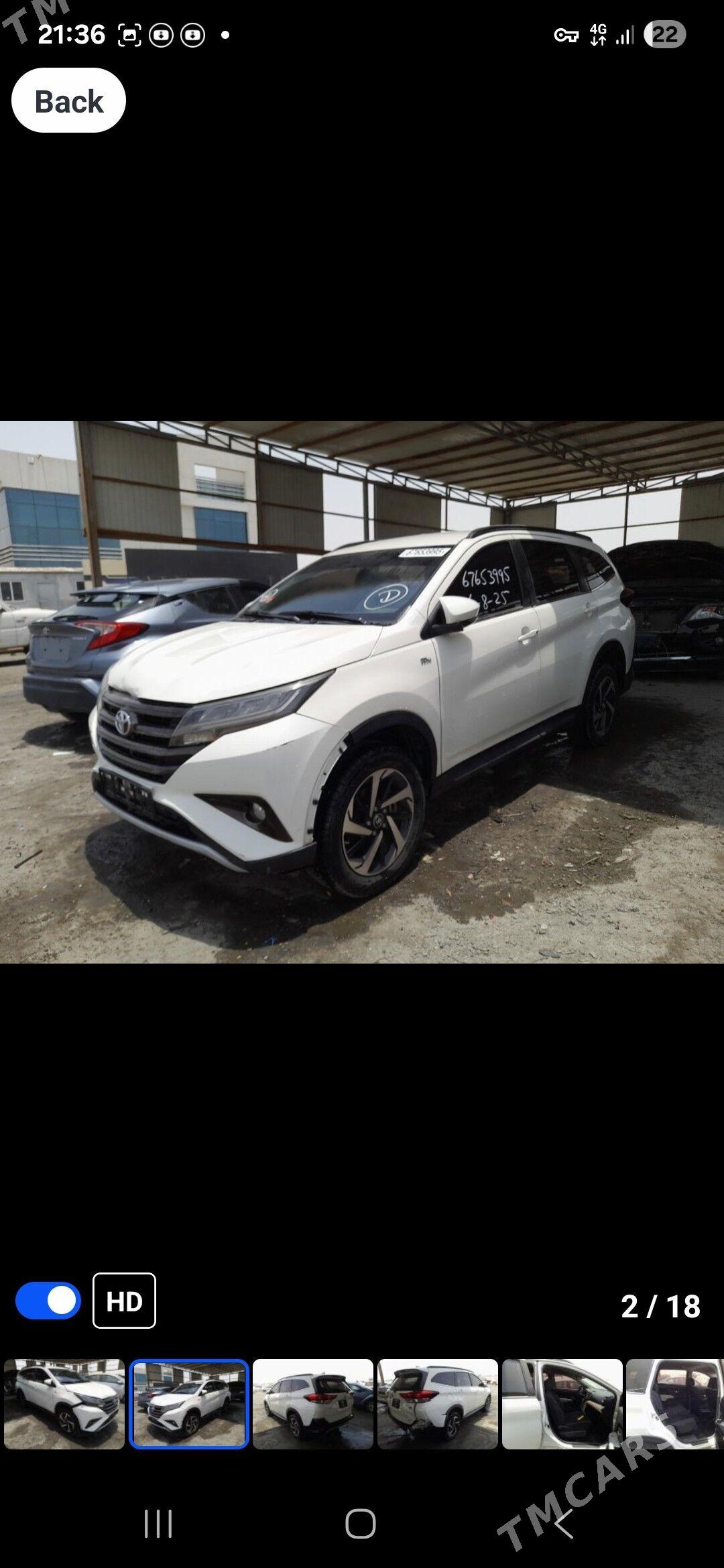 Toyota Rush 2021 - 260 000 TMT - Чоганлы - img 4