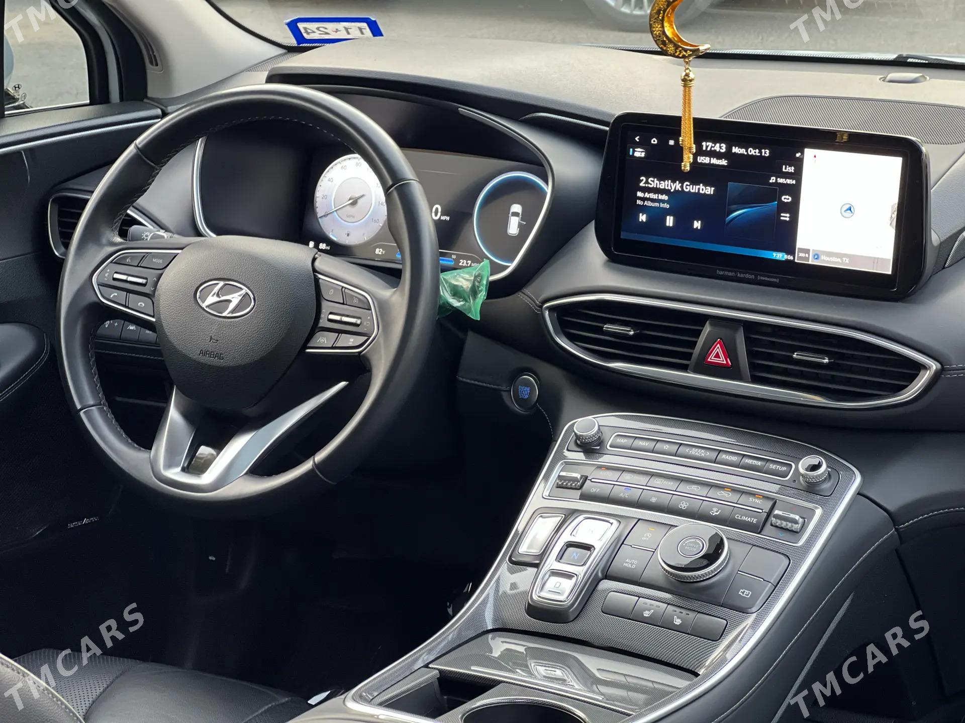 Hyundai Santa Fe 2022 - 399 000 TMT - Ашхабад - img 7