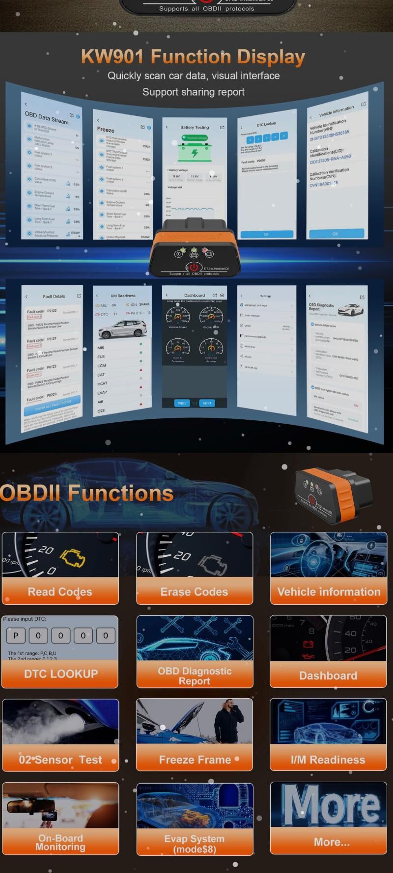Konnwie Diagnostika Obd2 450 TMT - Hitrowka - img 5