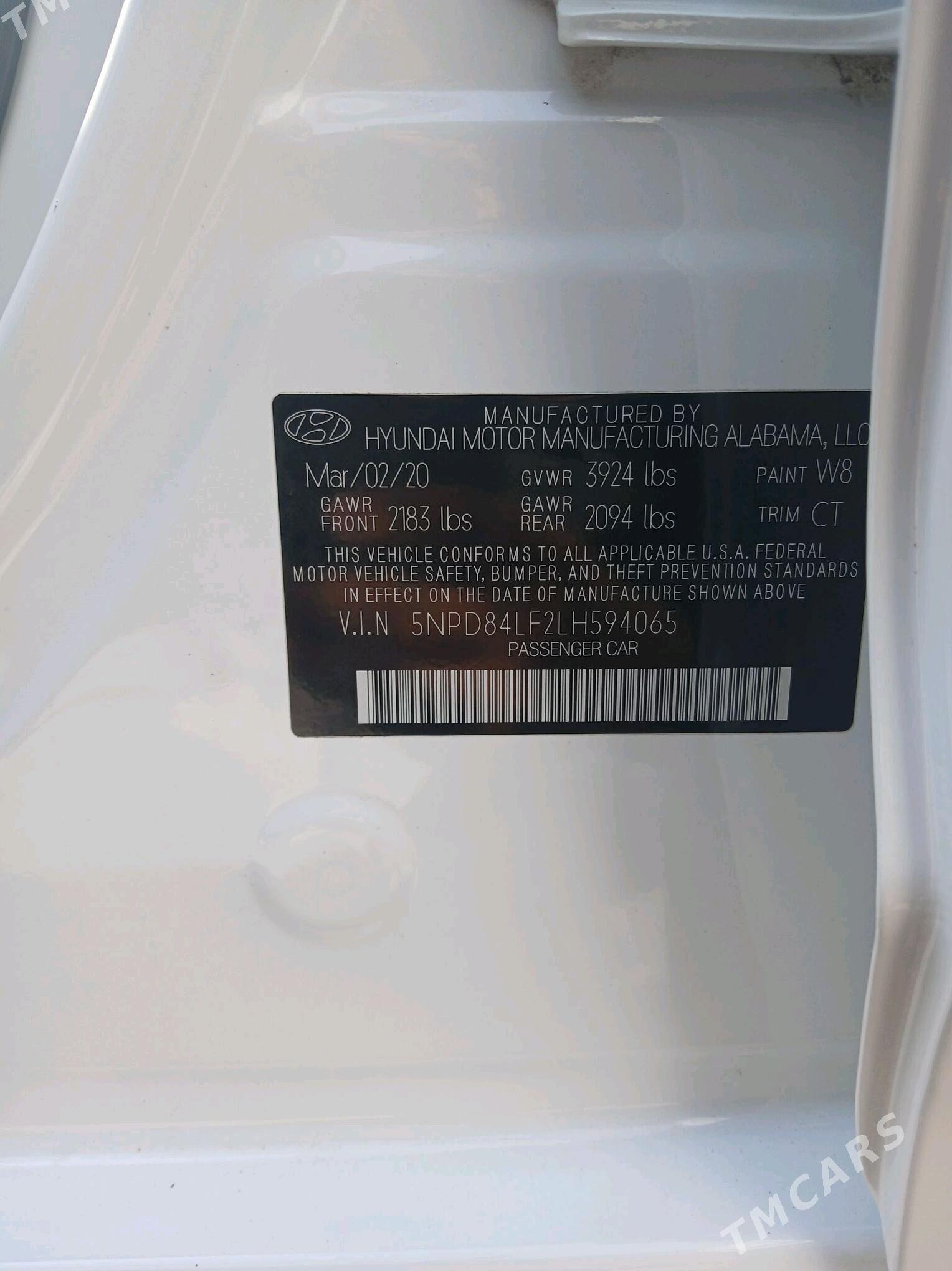 Hyundai Elantra 2020 - 220 000 TMT - Aşgabat - img 5