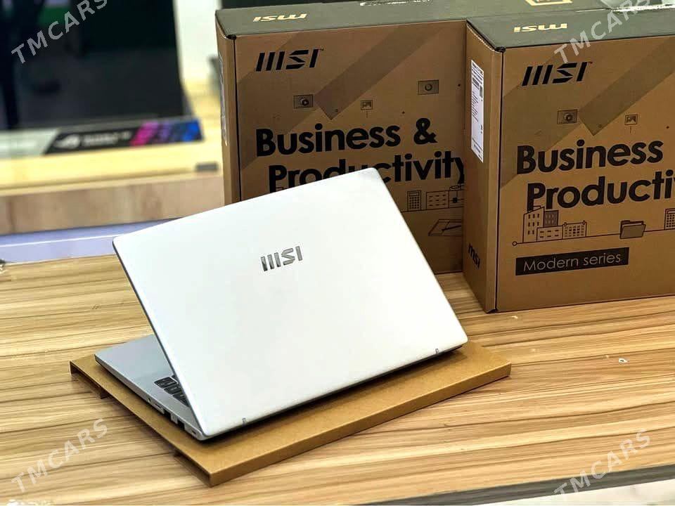 MSI Modern/i3-13/512GB SSD - Türkmenabat - img 1