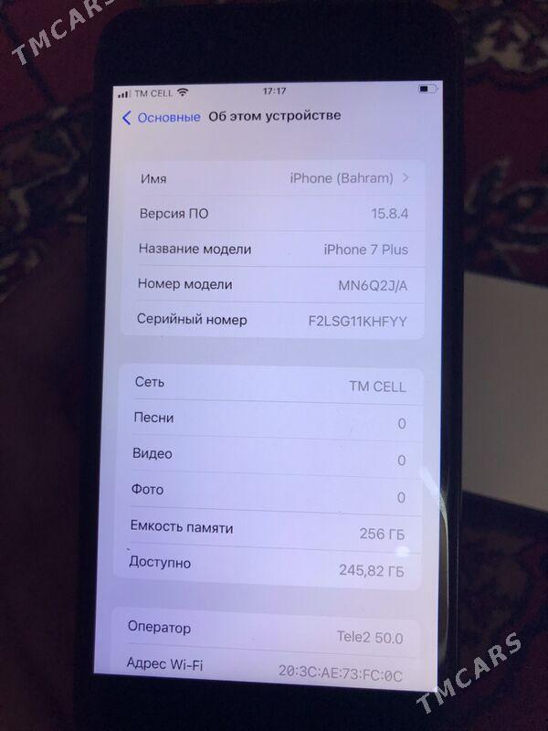 Ayfon 7+ Jet Blek - Türkmenabat - img 1