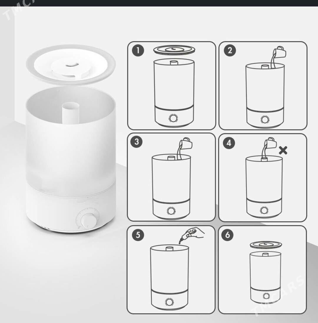 Увлажнитель воздуха 4л - Aşgabat - img 4