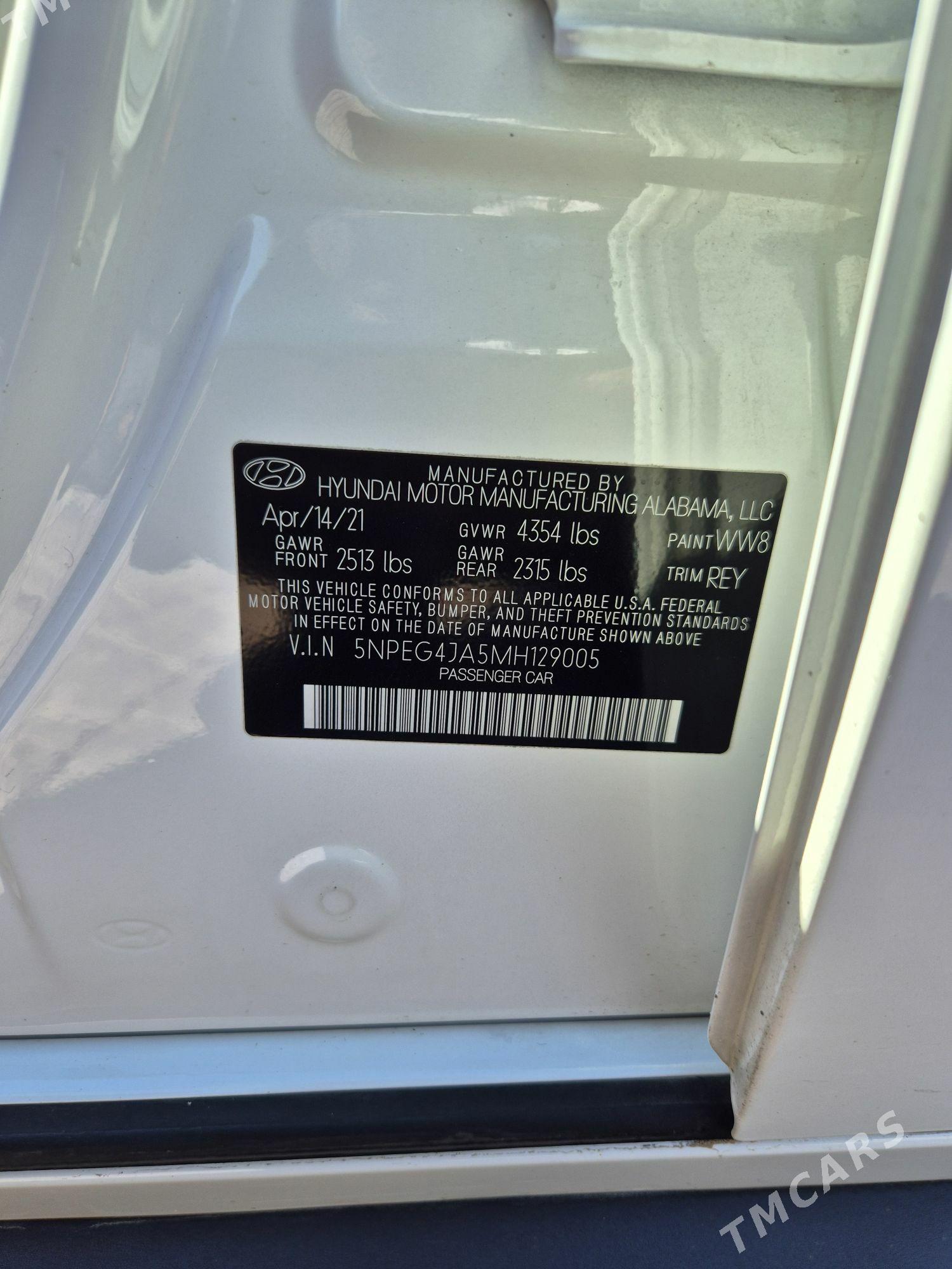 Hyundai Sonata 2021 - 250 000 TMT - Parahat 2 - img 10