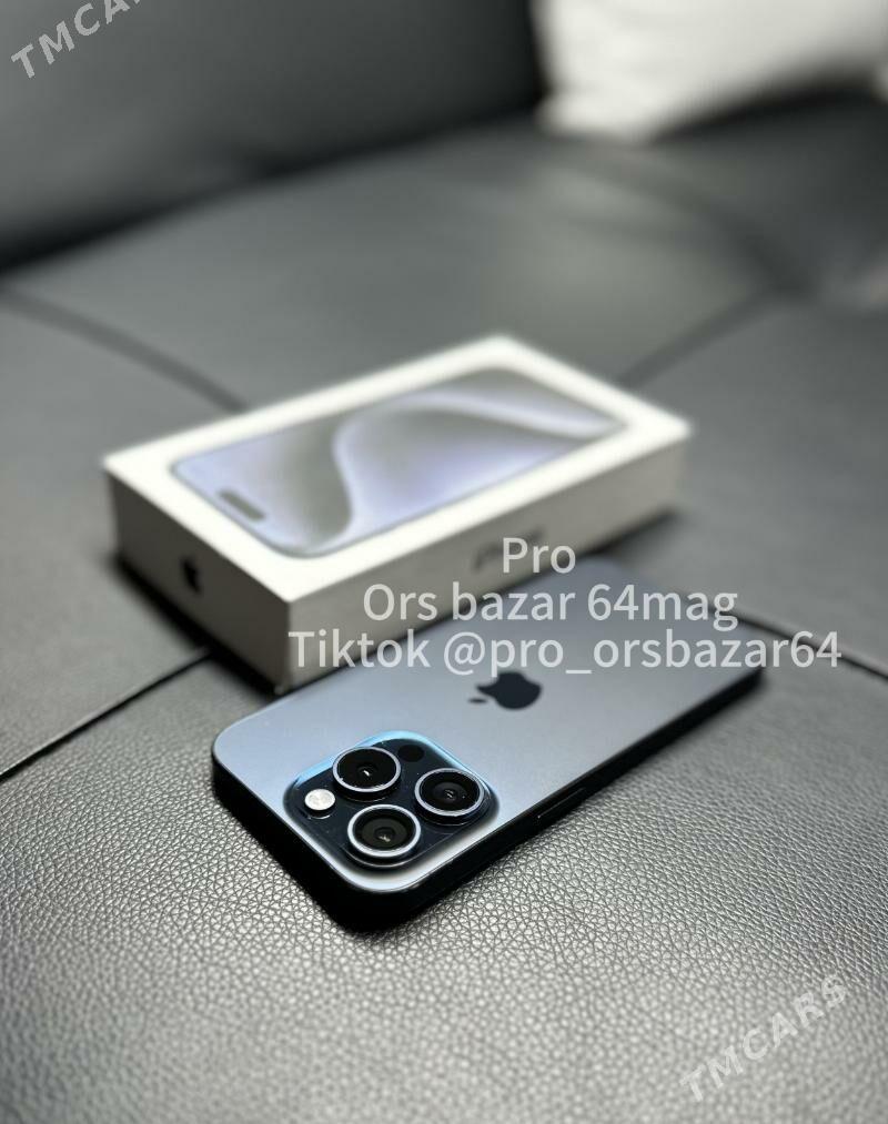 iPhone 15 Pro 1 sim 256 gb - Ашхабад - img 2