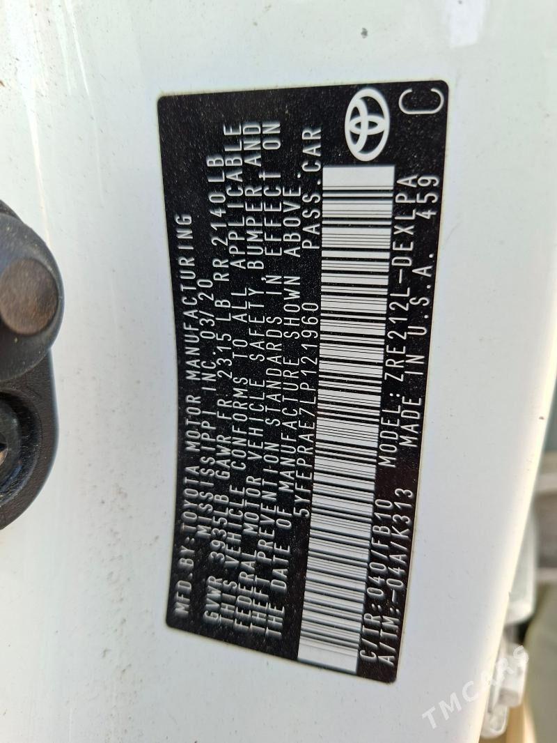 Toyota Corolla 2021 - 170 000 TMT - Мары - img 4