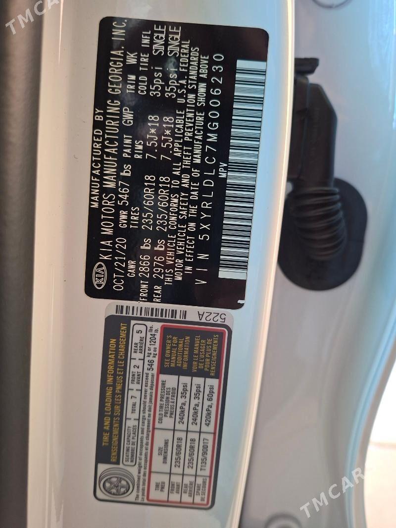 Kia Sorento 2021 - 400 000 TMT - Ашхабад - img 9