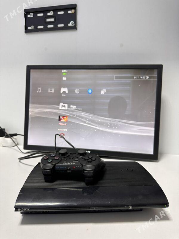 PS3 + 2 paket joystick+24oyun - Ашхабад - img 1