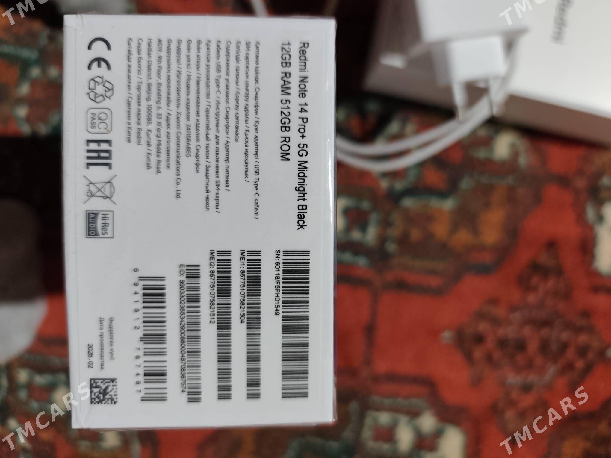 Redmi Note 14 pro+5G - Aşgabat - img 2