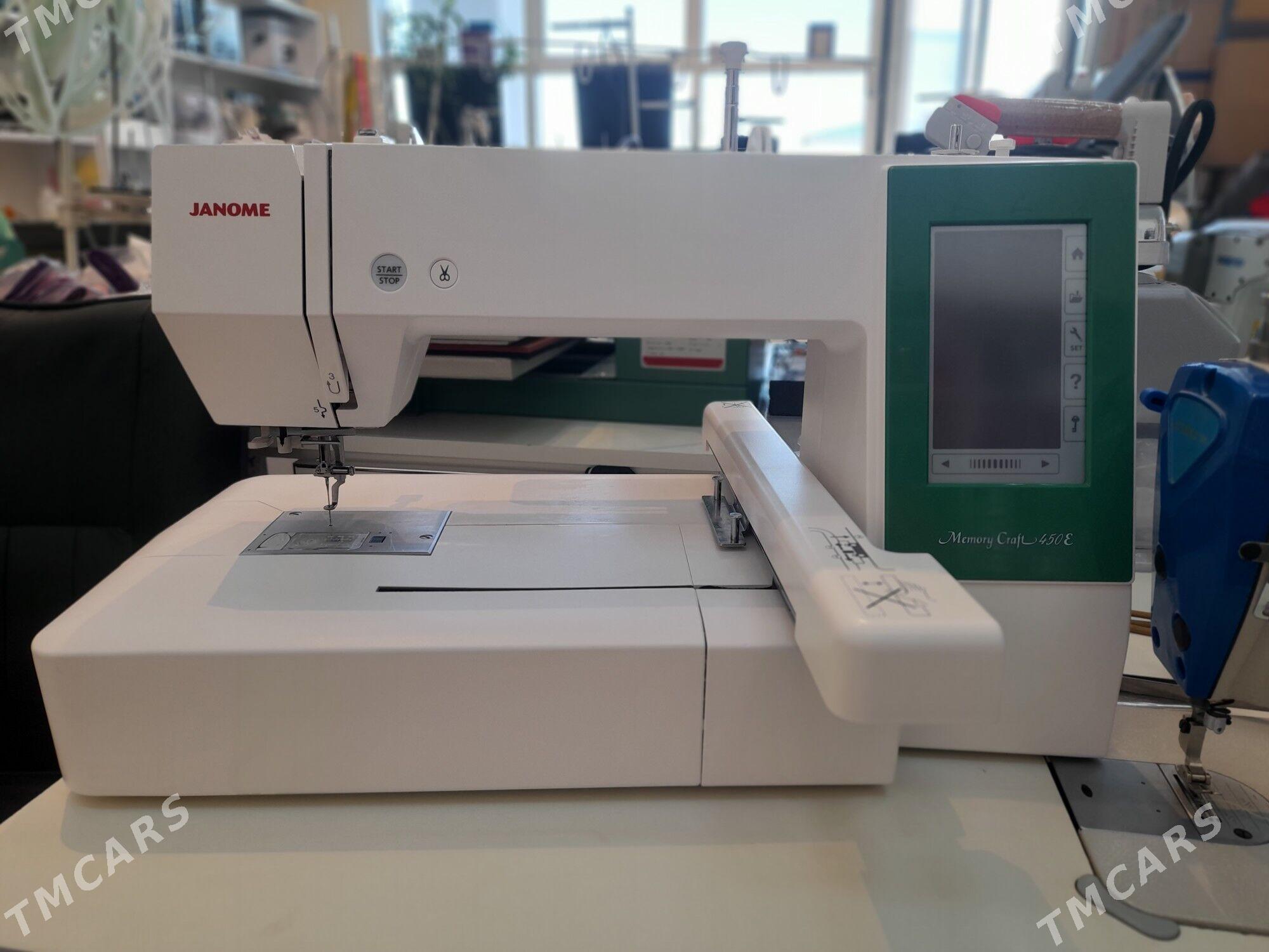 Janome 450e yaka masyn juki - Gurtly - img 1